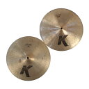 【中古】 ハイハットシンバル ジルジャン ZILDJIAN K.Zildjian Light HiHats 14インチ Pair ハイハットシンバル ペア