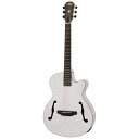 ARIA アリア FET-F2 STWH Elecord Stained White w/Bag エレクトリックアコースティックギター