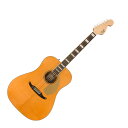 【訳あり】 Fender フェンダー KING VINTAGE AGN W/C Aged Natural エレアコ アコースティックギター アウトレット