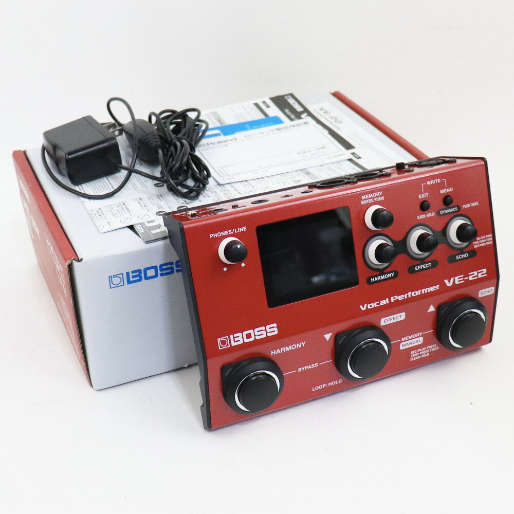 BOSS VE-5 VOCAL PERFORMER ボーカル エフェクター 中古 楽天市場】boss ve 5 中古の通販