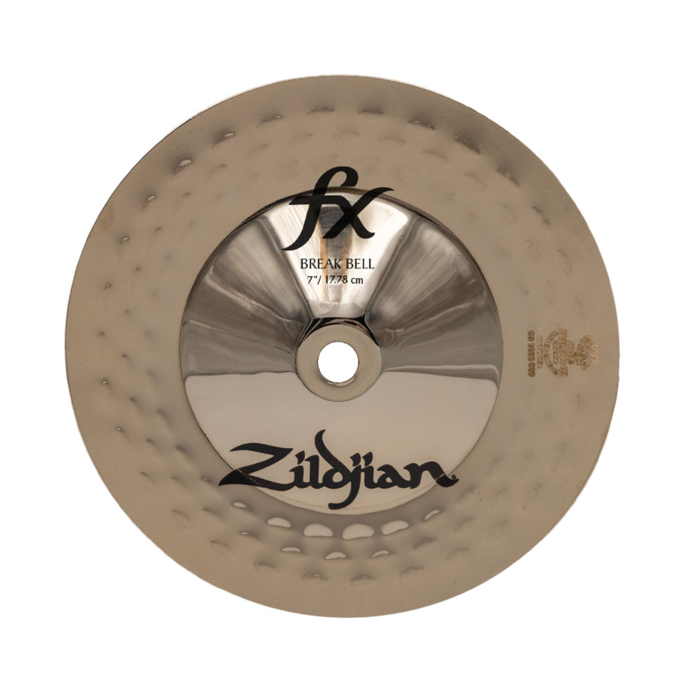 ZILDJIAN ジルジャン 7 FX Break Bell 7インチ ベル エフェクトシンバル■7” FX Break Bellジェイ・ワインバーグとのコラボレーション製品。円錐形のベル、ハンマー成型されたフランジ状のエッジ、あざやかなブリリアント仕上げが特徴。ユニークな倍音のブレンドはまるでチャイムのような美しいサウンドを奏でる。独特の演奏感で素早い反応の Break Bell は Zildjian FX で最も薄いベル。伝統的な東洋の儀式で使われる音からインスピレーションを得た Break Bell はヘビーな音楽のみならず、ユニークで複雑な倍音を必要とするシーンにも適している。・ ユニークな円錐型のカップ・ ハンマー仕上げのフランジエッジ ・ 複雑で音楽的なベルサウンド・ ブリリアント仕上げ・ ウェイトはMediumジェイ・ワインバーグE Street Band のドラマー、マックス・ワインバーグの息子で、2008-2009 年に父の代打でブルース・スプリングスティーンのツアーに参加した実力派ドラマー。2014 年から 2023 年までスリップノットに所属し、2023 年 11 月に脱退。現在はスイサイダル・テンデンシーズおよびインフェクシャス・グルーヴスに所属し、幅広いパンク/メタルジャンルで活躍中。