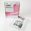 【中古】 ミキサー ヤマハ YAMAHA AG03 mk2 W ライブストリーミングミキサー ホワイト