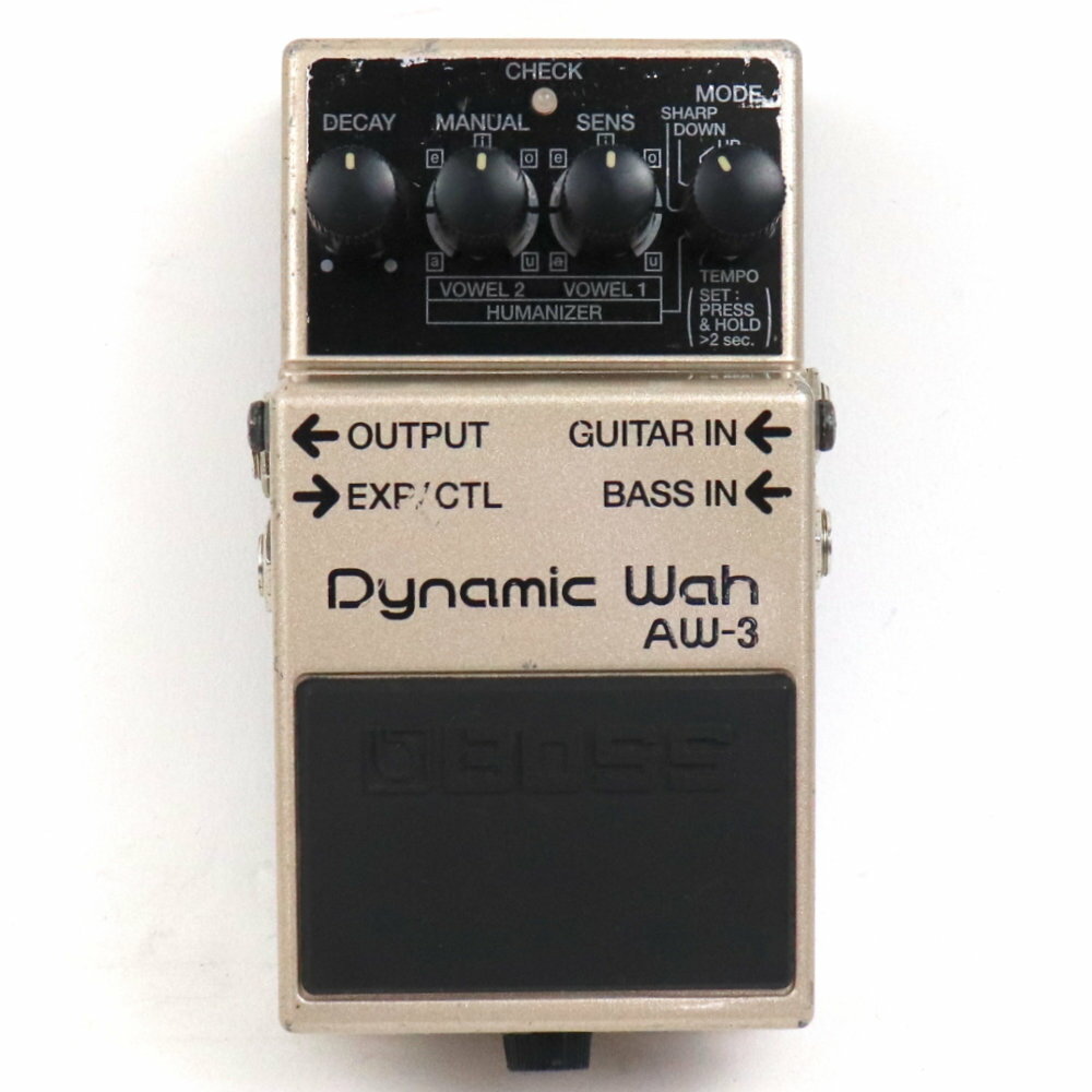 【中古】ダイナミックワウ エフェクター BOSS AW-3 Dynamic Wah ボス オートワウ ギターエフェクター ベースエフェクター