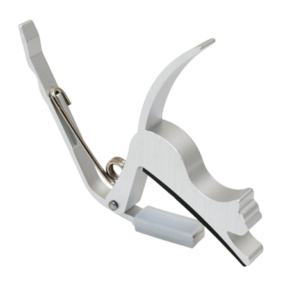 KIKUTANI キクタニ GC-NEKO HSIL ねこカポタスト 猫カポ ギターカポ ヘアラインシルバー