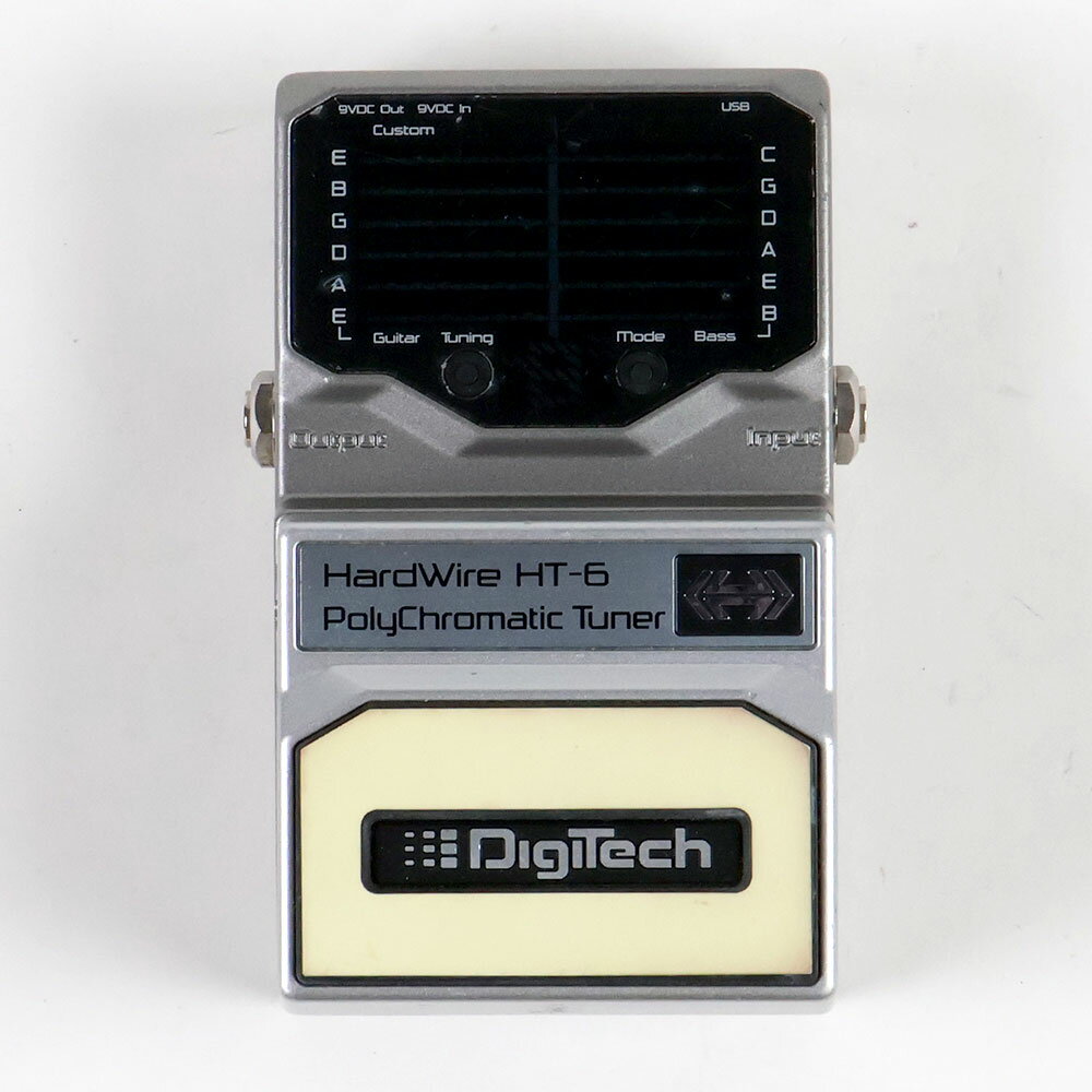 【中古】 チューナー ポリフォニックチューナー DigiTech HardWire HT-6 Polyphonic Tuner ギター用チューナーペダル
