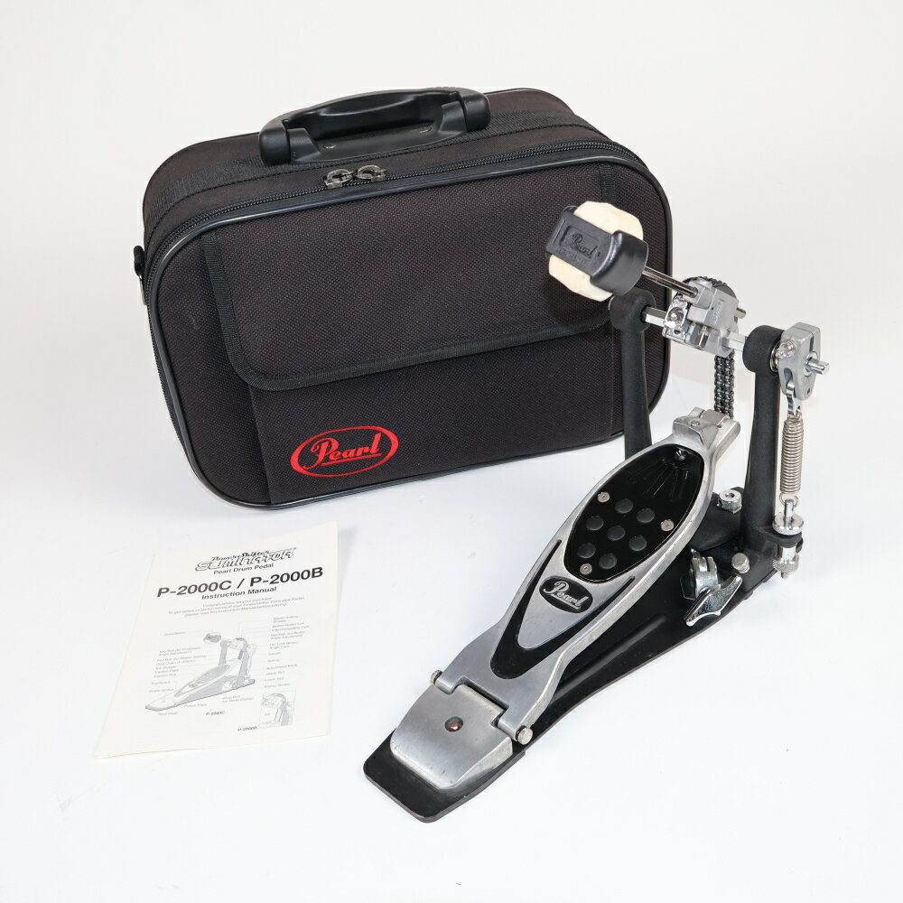 【中古】 ドラムペダル パール Pearl P-2000C POWER SHIFTER Eliminator ドラムペダル
