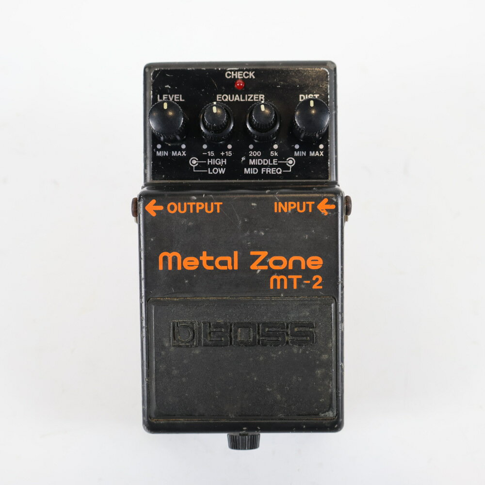 【中古】メタルゾーン エフェクター BOSS MT-2 Metal Zone ボス ギターエフェクター