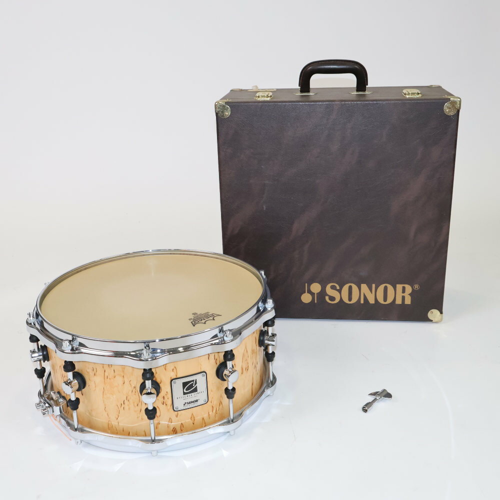 【中古】 スネアドラム ソナー SONOR DS-1406ML Designer Series Maple Light Shell 14×6