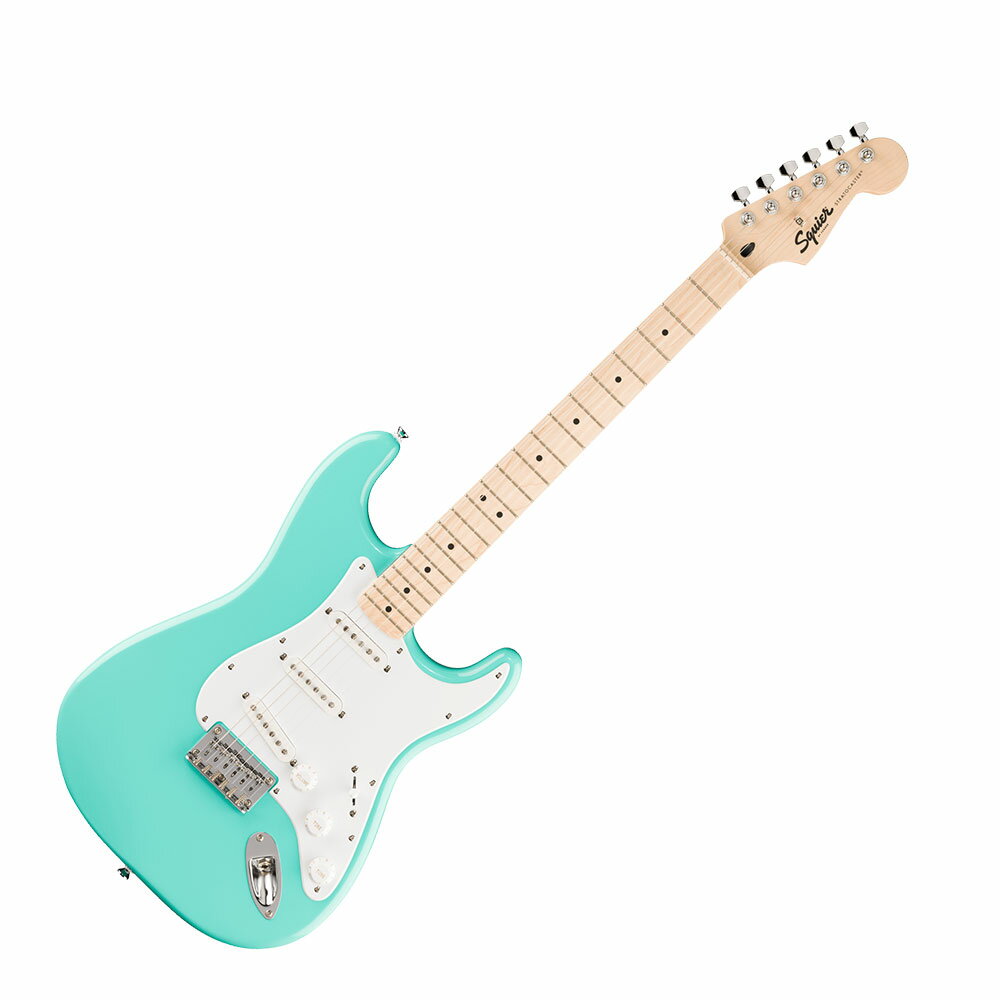 楽天市場】squier affinity stratocaster surf greenの通販