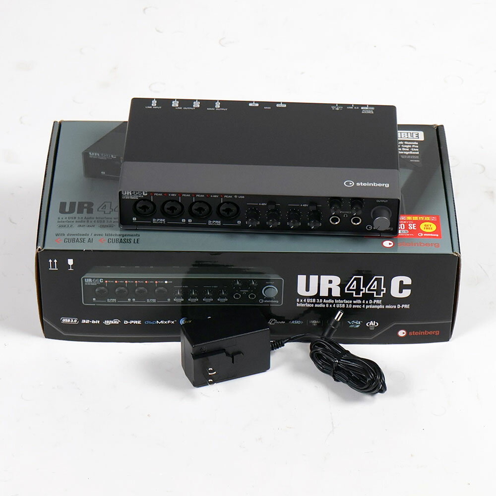 【中古】 Steinberg UR44C USBオーディオインターフェース