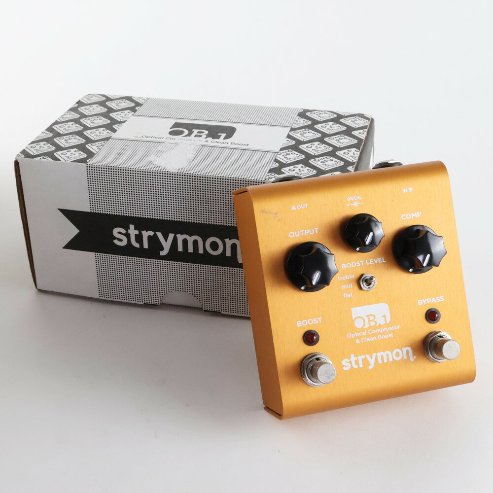 乐天商城 - 【中古】 コンプレッサー ブースター STRYMON OB.1 Optical Compressor & Clean Boost ストライモン ギターエフェクター