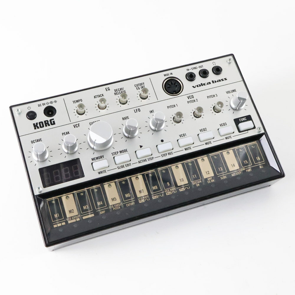 【中古】 コルグ ボルカ ベース KORG volca bass アナログベースマシン オシレーター