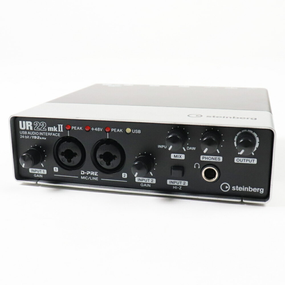 【中古】 オーディオインターフェイス Steinberg UR22mkII スタインバーグ USBオーディオインターフェース UR22 mk2