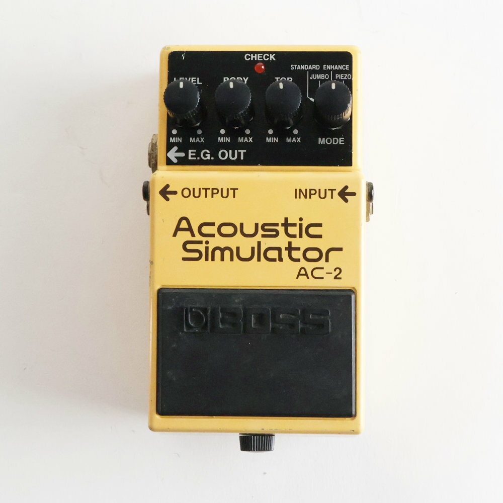 聲音模擬器 - 【中古】 アコースティックシミュレーター エフェクター BOSS AC-2 Acoustic Simulator ギターエフェクター