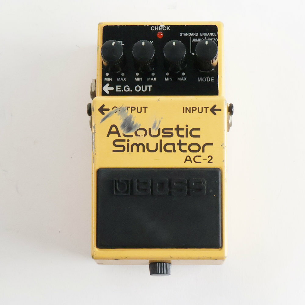 聲音模擬器 - 【中古】 アコースティックシミュレーター エフェクター BOSS AC-2 Acoustic Simulator ギターエフェクター