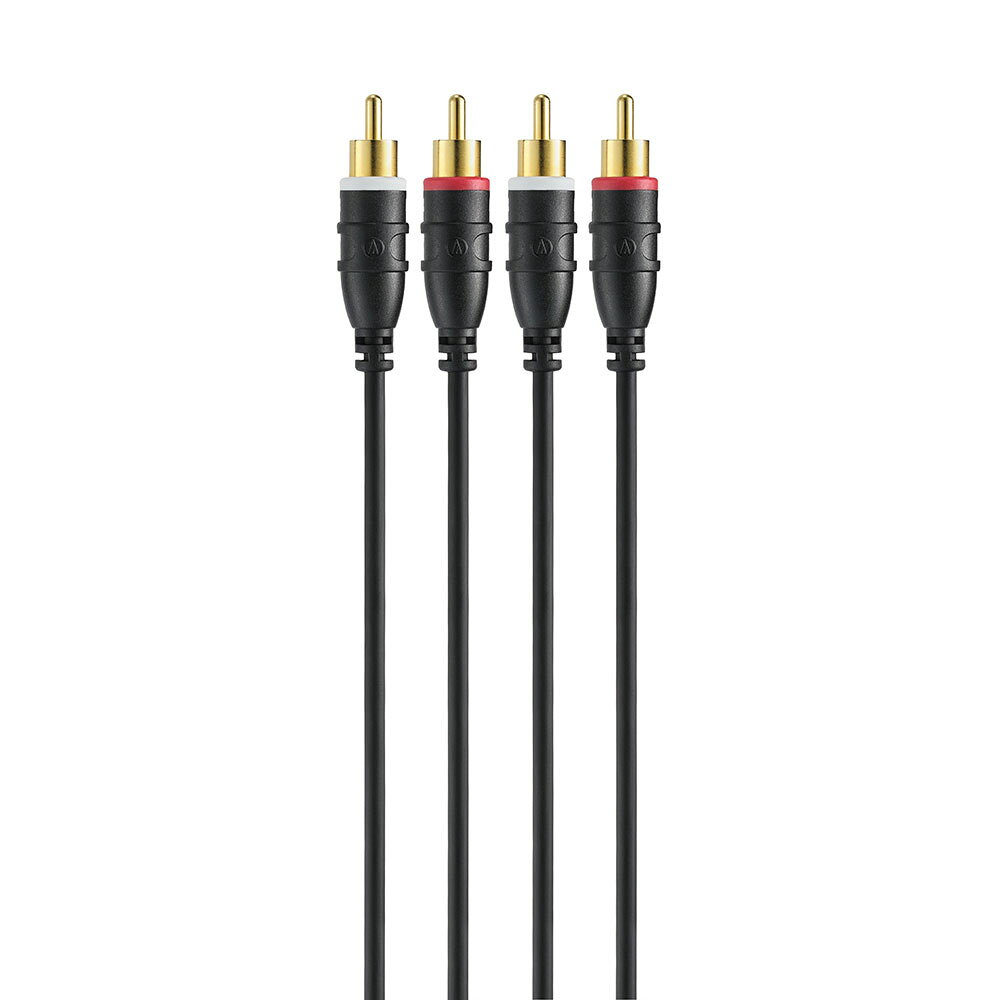 楽天市場】audio－technica gold link fine オーディオケーブル ピン×2