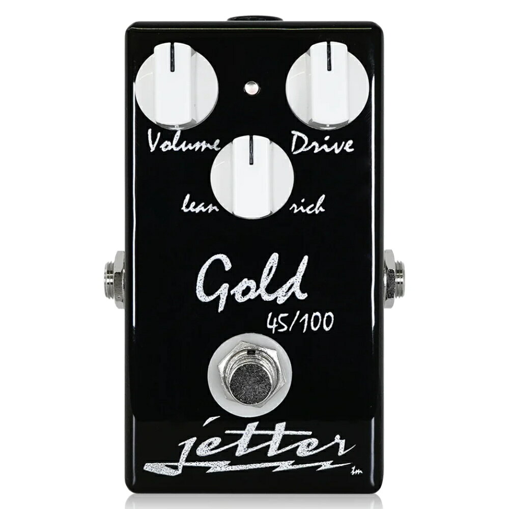 Booster - Jetter Gear ジェッターギア Gold 45 100 オーバードライブ ギターエフェクター