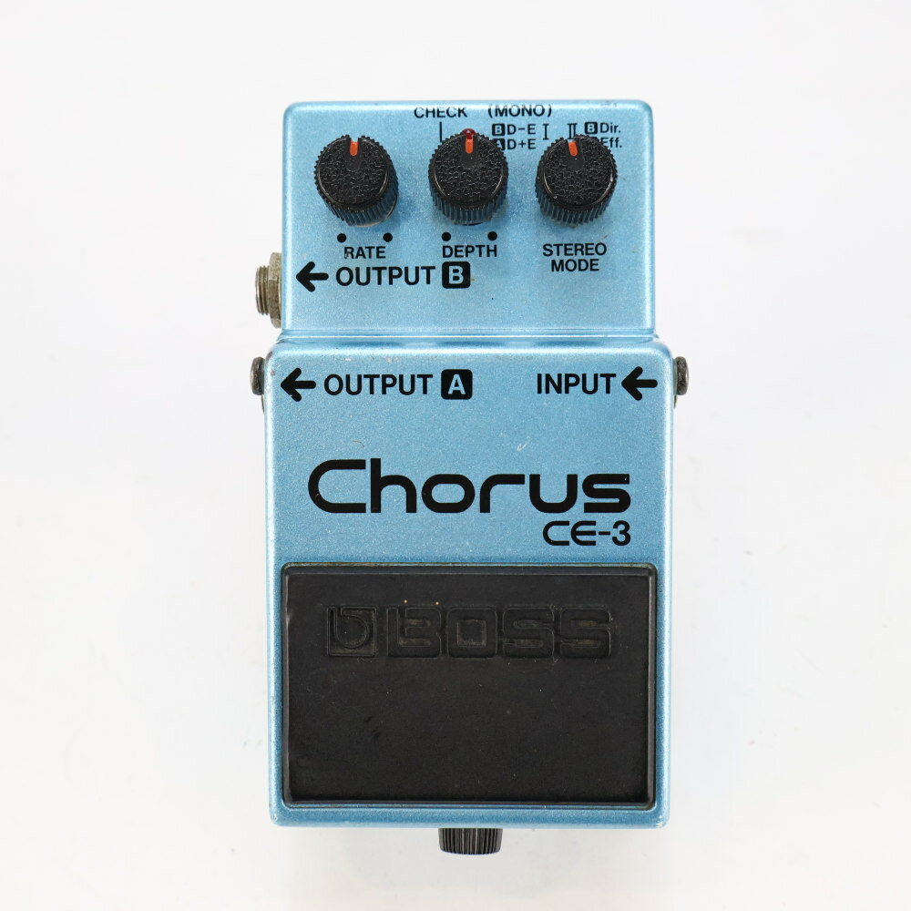 Flanging - 【中古】 コーラス エフェクター BOSS CE-3 Chorus Made in JAPAN ギターエフェクター