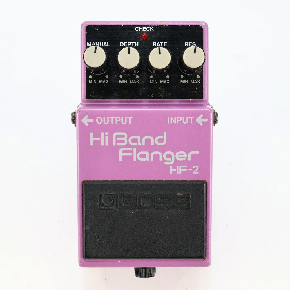 Flanging - 【中古】ハイバンドフランジャー エフェクター BOSS HF-2 Hi Band Flanger Made in Japan ボス ギターエフェクター
