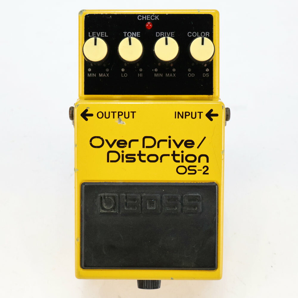 【中古】オーバードライブ ディストーション エフェクター BOSS OS-2 OverDrive Distortion ギターエフェクター