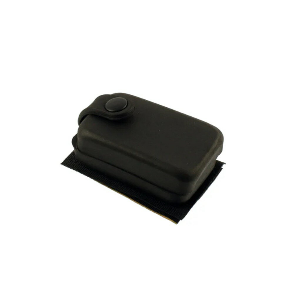 ALLPARTS オールパーツ EP-2937-023 9-VOLT BATTERY POUCH 9V電池用バッテリーポーチアコースティックギター用9V 電池用ポーチ面ファスナー（ベルクロ マジックテープ）による貼り付けタイプカラー：ブラック