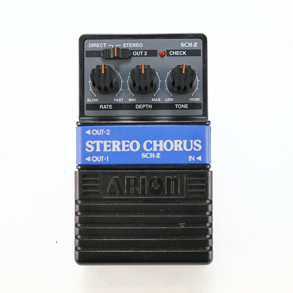 Flanging - 【中古】 コーラス エフェクター ARION SCH-Z STEREO CHORUS ギターエフェクター