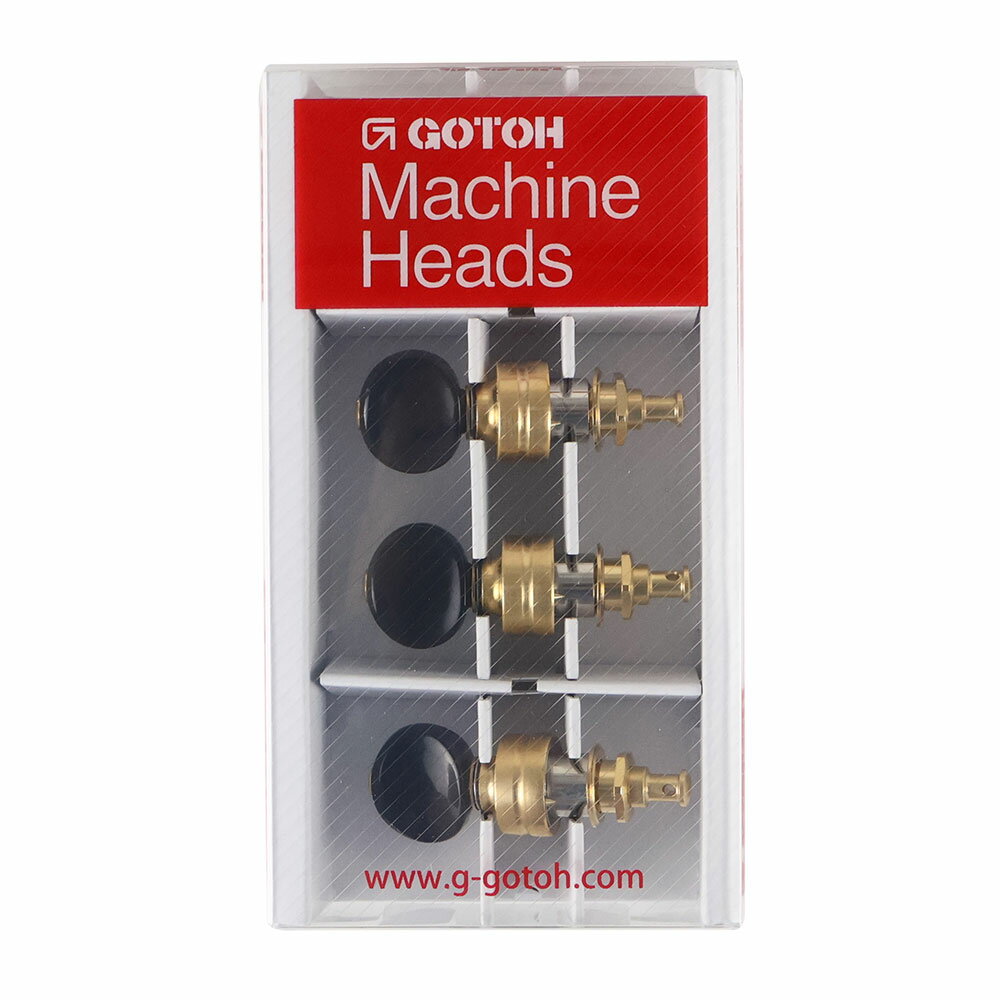 ゴトー GOTOH UPT-UBB-GG ウクレレ用ペグ ゴールド ギアペグ