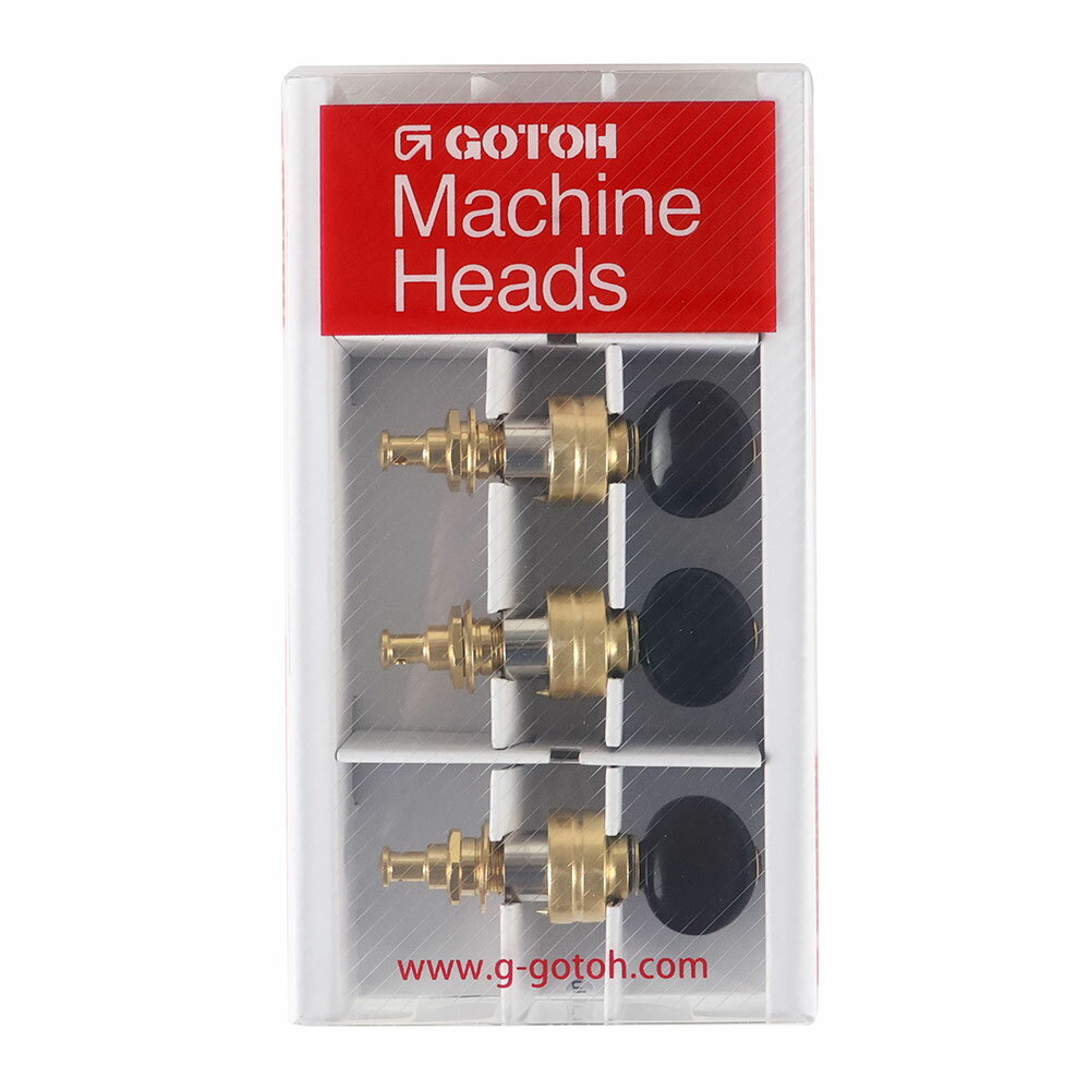 ゴトー GOTOH UPTL-UBB-GG ウクレレ用ペグ ゴールド ギアペグ