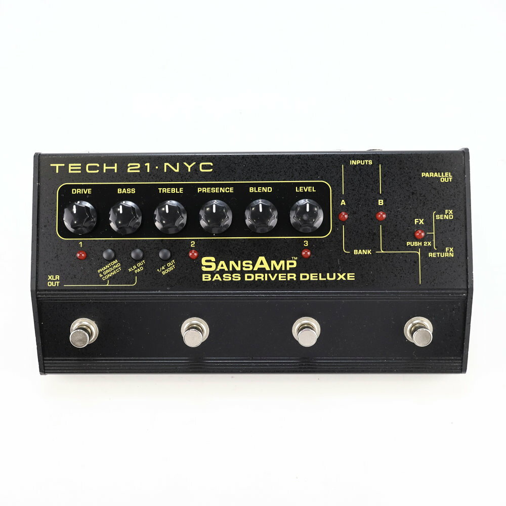 乐天商城 - 【中古】 ベース用プリアンプ TECH21 SANSAMP Bass Driver Deluxe