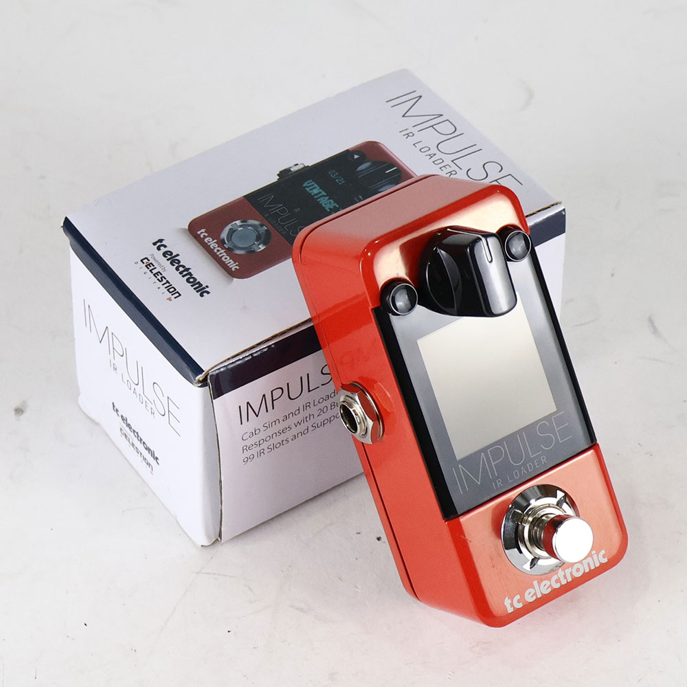  tc electronic IMPULSE IR LOADER キャビネットシミュレーター IRローダー ギターエフェクター