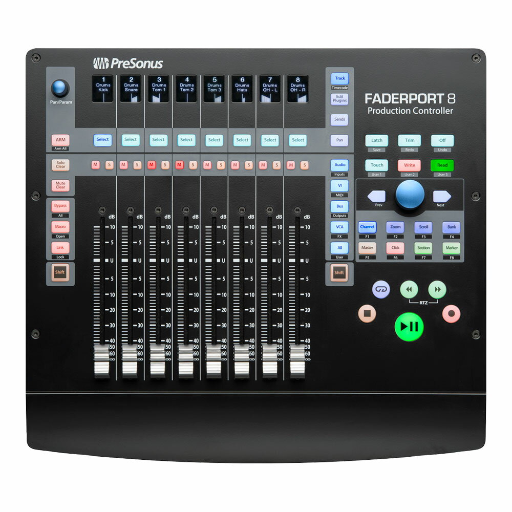 PreSonus プレソナス FaderPort 8 DAW Controller DAWコントローラー