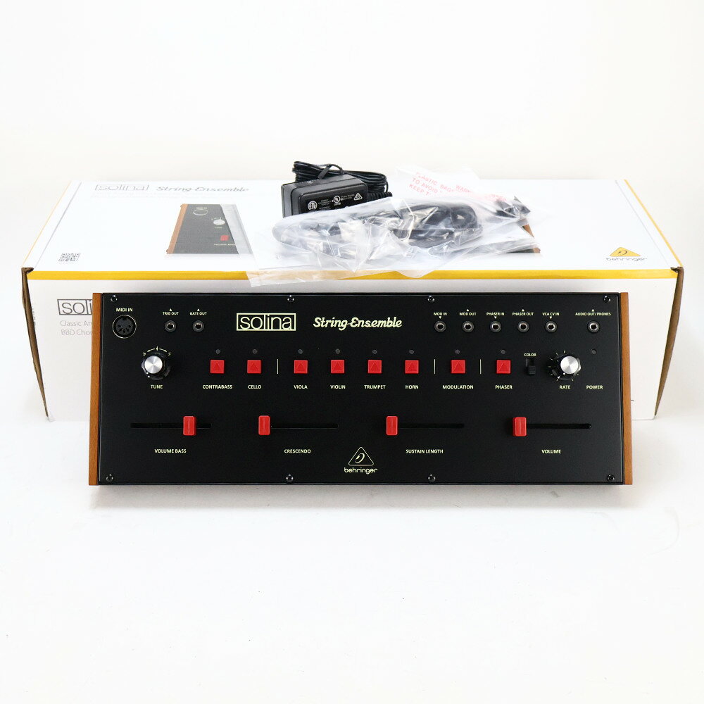  BEHRINGER ベリンガー SOLINA STRING ENSEMBLE Analog String Ensemble Synthesizer ストリングス シンセサイザー