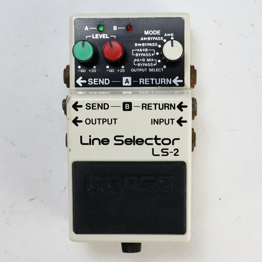 【中古】 ラインセレクター エフェクター BOSS LS-2 Line Selector ギター ベースエフェクター