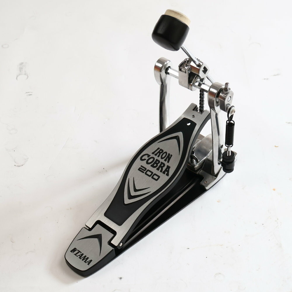 【中古】 ドラムペダル タマ TAMA HP200P Iron Cobra 200 Single Pedal Power Glide アイアンコブラ