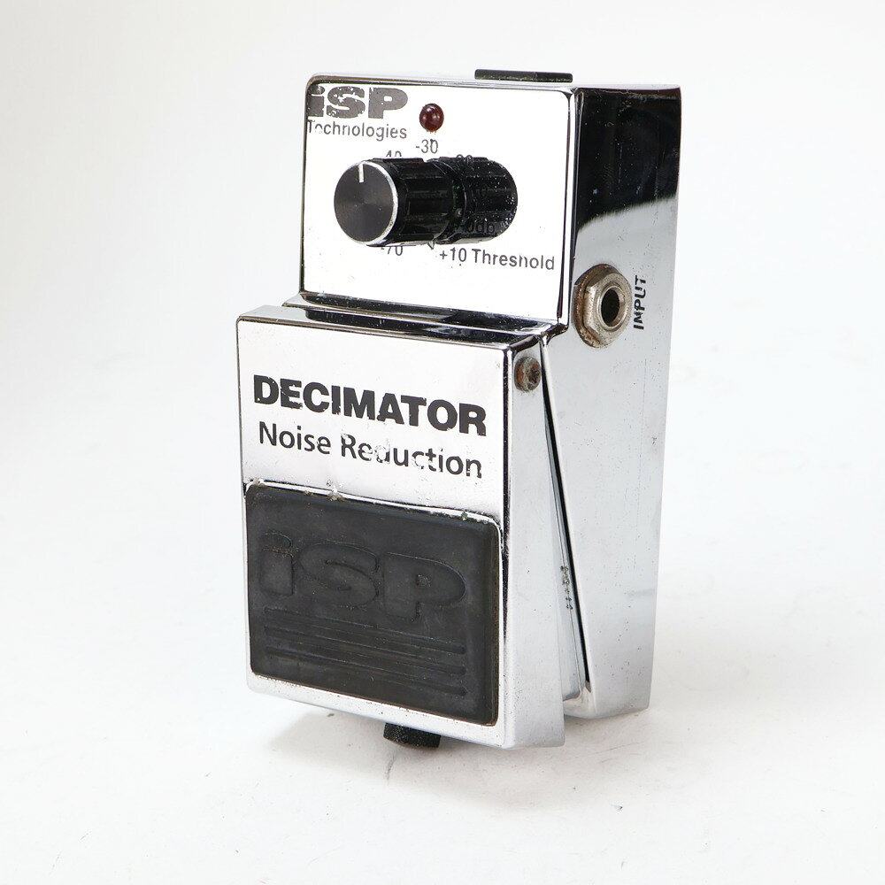  ノイズリダクション エフェクター iSP Technologies DECIMATOR PEDAL ノイズゲート ギターエフェクター