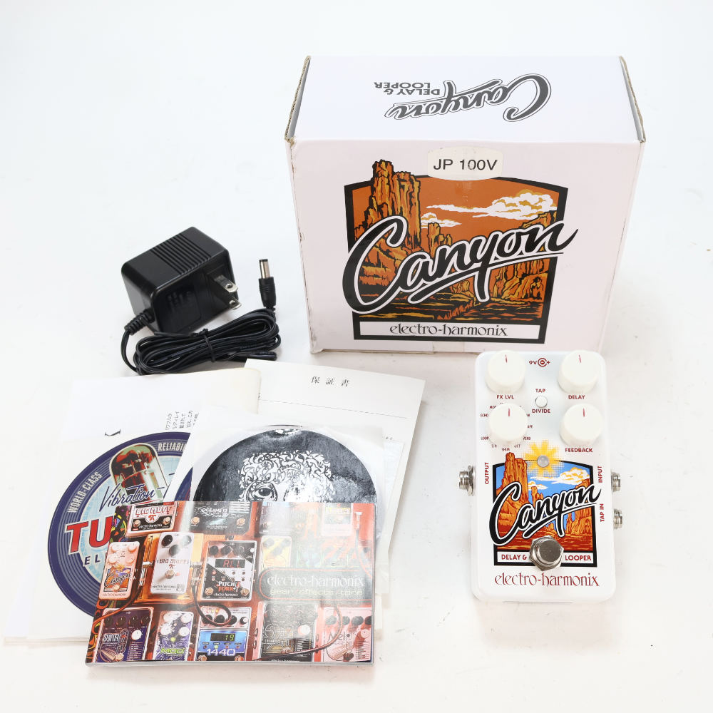 【中古】 ディレイ・ルーパー エフェクター ELECTRO-HARMONIX Canyon Delay & Loopers ギターエフェクター