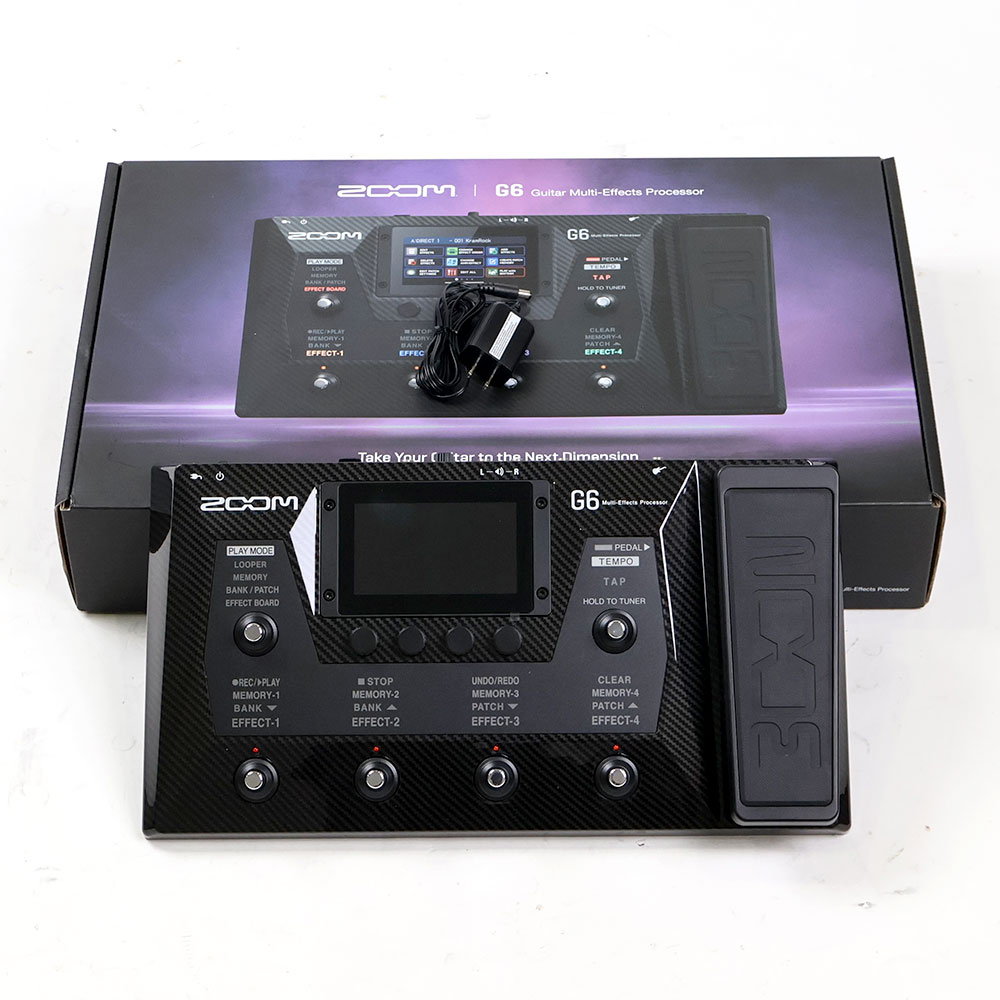 美品 ZOOM G6 ☆完備品☆ 専用セミハードケース付き Yahoo