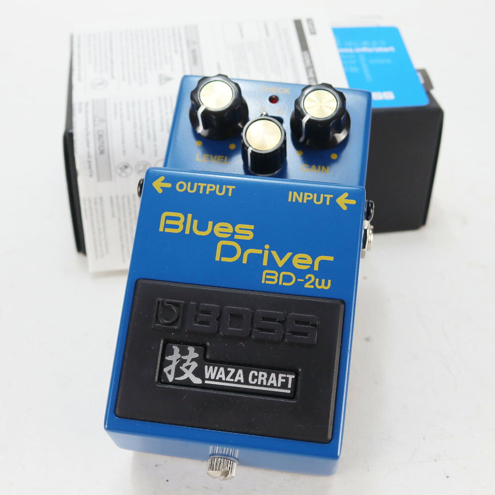 楽天市場】boss bd-2w blues driver waza craftの通販