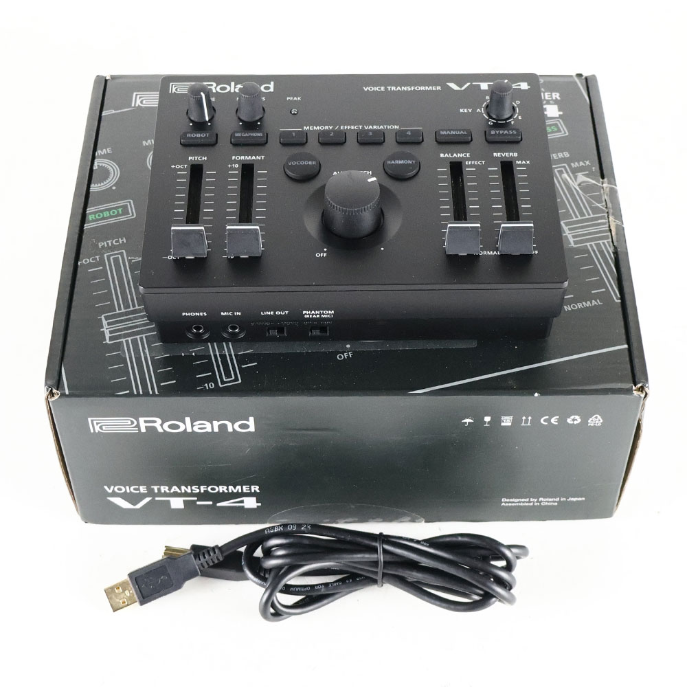 楽天市場】roland vt-4 voice transformer ボイストランスフォーマーの通販