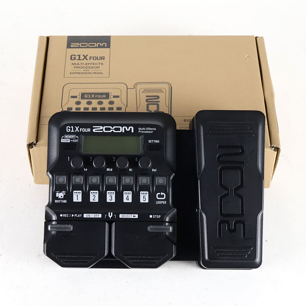ZOOM G1X FOUR マルチエフェクタープロセッサー G1 Four / G1x Four