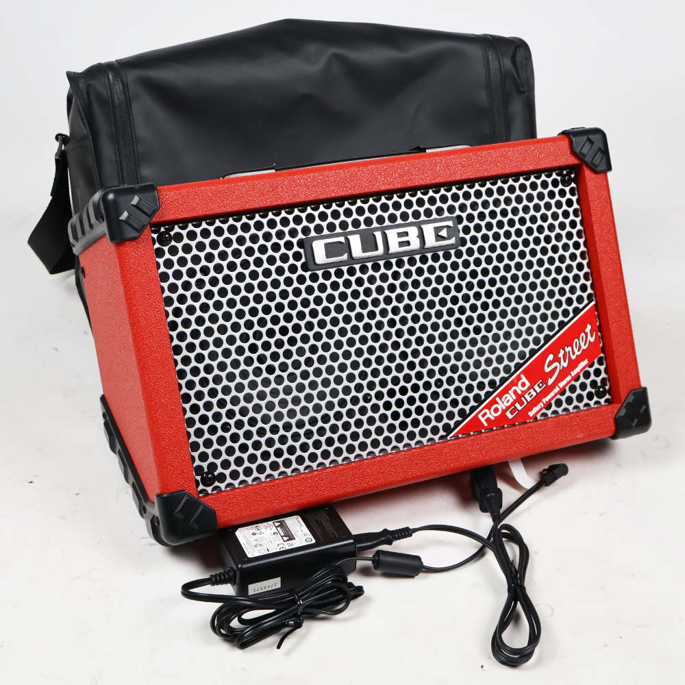 楽天市場】roland ローランド ／ cube street red アンプ キューブ