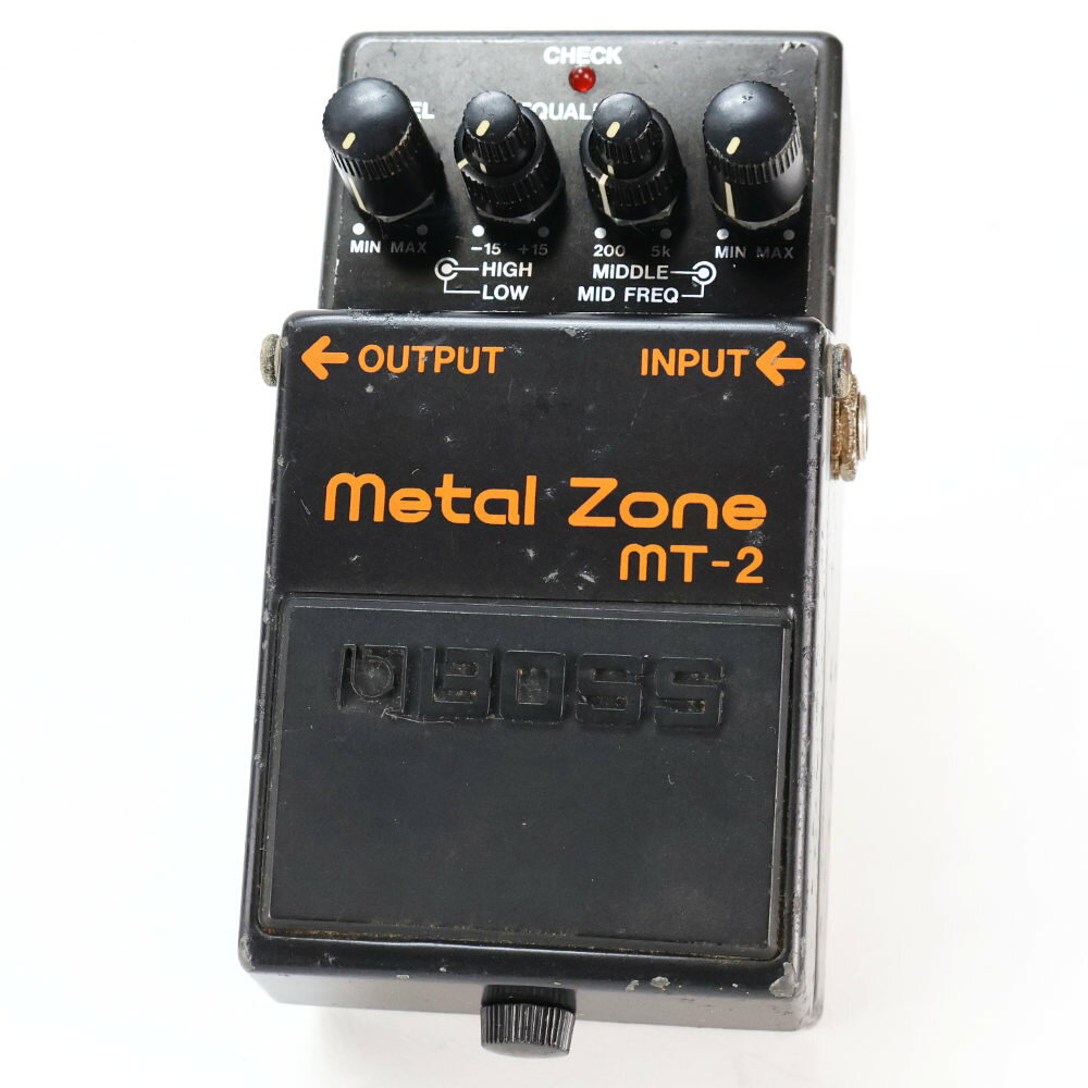 【中古】メタルゾーン エフェクター BOSS MT-2 Metal Zone ボス ギターエフェクター