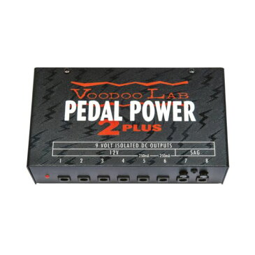 【9/4 20時から 9/5 までP10倍】 VooDooLab PEDAL POWER 2 PLUS パワーサプライ