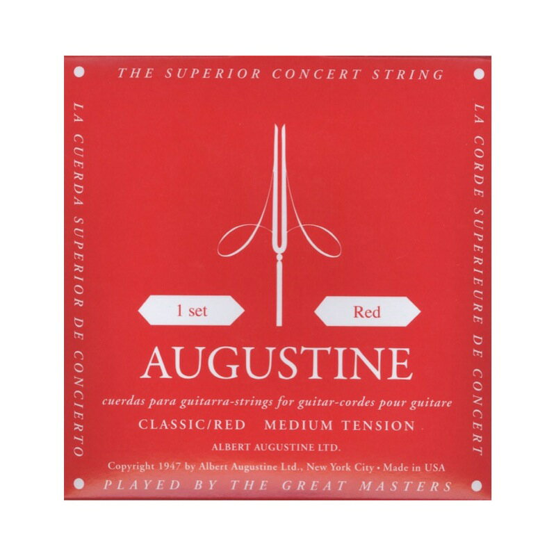 AUGUSTINE RED SET オーガスティン クラシックギター弦