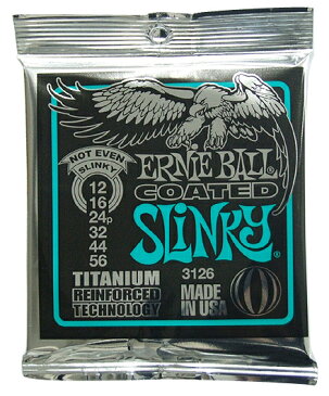 ERNIE BALL 3126/Coated Not Even Slinky コーティングエレキギター弦