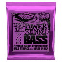 アーニーボール 2831/POWER SLINKY BASS ベース弦 です。ニッケル・メッキ・スティール・ワイヤーの巻線をスズ・メッキしたヘックス・スティール・コアの芯線にワウンドした、人気の高いニッケル・ワウンドのベース弦です。ハイからローエンドまでバランスのとれたサウンドは、全てのミュージック・スタイルにフィットします。ゲージ：55、75、90、110　