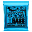 アーニーボール 2835/EXTRA SLINKY BASS ベース弦 です。ニッケル・メッキ・スティール・ワイヤーの巻線をスズ・メッキしたヘックス・スティール・コアの芯線にワウンドした、人気の高いニッケル・ワウンドのベース弦です。ハイからローエンドまでバランスのとれたサウンドは、全てのミュージック・スタイルにフィットします。ゲージ：40、60、70、95　