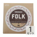 ダダリオ D'Addario FOLK NYLON EJ32 ボールエンド付きクラシックギター弦