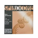 Thomastik Spirocore No.S38 Bass A Medium スピロコア コントラバス A線スピロコア コントラバス スパイラルスチールコア/クロム巻 バラ弦です。一般的に良く使われている、定番の弦です。・A線：スパイラルスチールコア/クロム巻