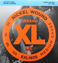 ダダリオ D 039 Addario EXL160S ショートスケール用ベース弦